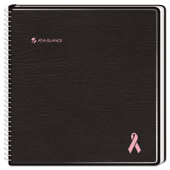 QuickNotes Special Edition Recycled Monthly Planner, Black, 6 7/8 x 8 3/4, 2013