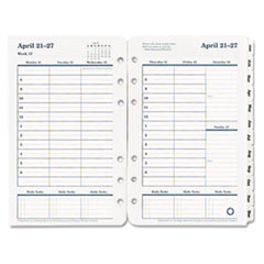 UPC 038576398061 product image for Original Dated Weekly/Monthly Planner Refill, Jan-Dec, 4-1/4 x 6-3/4 | upcitemdb.com