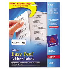 Win FREE Avery Easy Peel Laser Address Labels