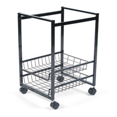 AVT34075 - Mobile File Cart w/Sliding Baskets