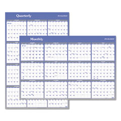 REVERSIBLE/ERASABLE MONTHLY/QUARTERLY FORMAT