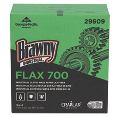 FLAX 700 Medium Duty Cloths, 9 x 16.5, White, 94/Box