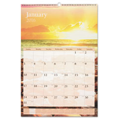 FULL-COLOR SCENIC PHOTOGRAPHIC MONTHLY WALL