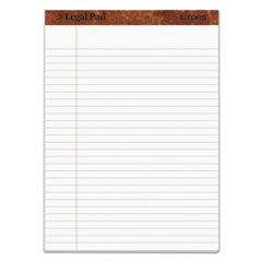 "The Legal Pad" Ruled Perforated Pads, Wide/Legal Rule, 50 White 8.5 x 11.75 Sheets, Dozen