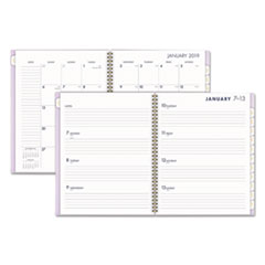 COLOR BAR WEEKLY/MONTHLY PLANNERS, 8 1/2 X 11, LILAC,