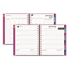 HARMONY WEEKLY/MONTHLY HARDCOVER PLANNER, 6 7/8 X 8