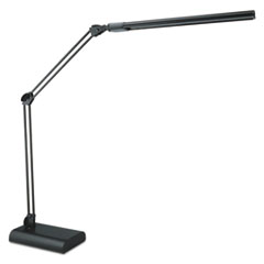 Adjustable LED Desk Lamp, 3.25"w x 6"d x 21.5"h, Black