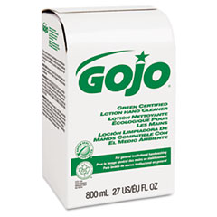 GOJ916512 - Green Certified Lotion Hand Cleaner 800-ml Bag-in-Box Refill