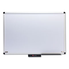 Justick by Smead Dry-Erase Board with Frame, 36" x 24", White