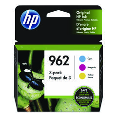 HP 962, (3yp00an) 3-Pack Cyan/magenta/yellow Original Ink Cartridges