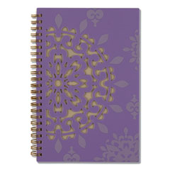 Vienna Weekly/Monthly Appointment Book, Vienna Geometric Artwork, 8 x 4.88, Purple/Tan Cover, 12-Month (Jan to Dec): 2022