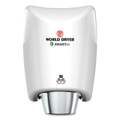 SMARTdri Hand Dryer, 110-120 V, 9.33 x 7.67 x 12.5, Aluminum, White