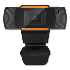 CyberTrack H2 480P Webcam with Microphone 300K, 1280 pixels x 720 pixels, 0.3 Mpixels, Black
