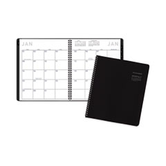 Contemporary Lite Monthly Planner, Contemporary Lite Artwork, 11 x 9, Black Cover, 12-Month (Jan to Dec): 2023