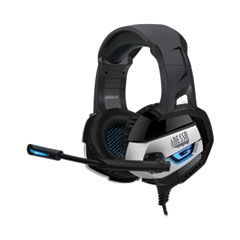 Xtream G2 Stereo USB Gaming Headphones for PC and Cloud Gaming, Binaural, Over the Head, Black/Blue