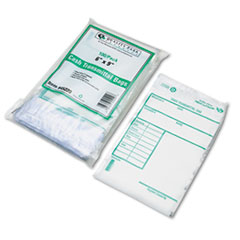 QUA45220 - Cash Transmittal Bags w/Printed Info Block