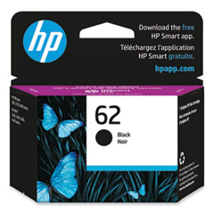 HP 62, (6C7V8AN) Black Original Ink Cartridge