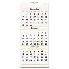 AAGSW11528 - Recycled Three-Month Reference Wall Calendar
