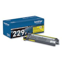 TN229VY High-Yield Toner, 2,530 Page-Yield, Yellow