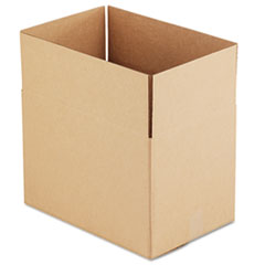 Fixed-Depth Corrugated Shipping Boxes, Regular Slotted Container (RSC), 12" x 18" x 12", Brown Kraft, 25/Bundle