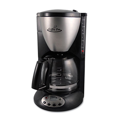 Home/Office Euro Style Coffee Maker, Black/Stainless Steel