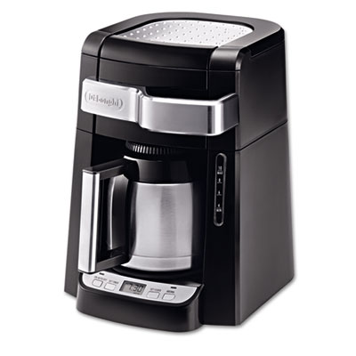 10-Cup Frontal Access Coffee Maker, Black
