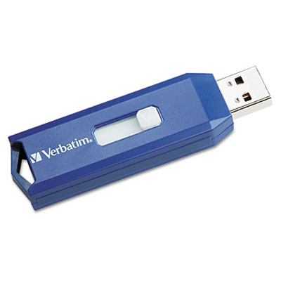 Classic USB 2.0 Flash Drive, 4GB, Blue