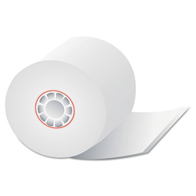 Two-Ply Calculator/Cash Register Rolls, 2-1/4" x 90 feet, White/ Two-Ply Calculator/Cash Register Rolls, 2-1/4" x 90 feet, White/