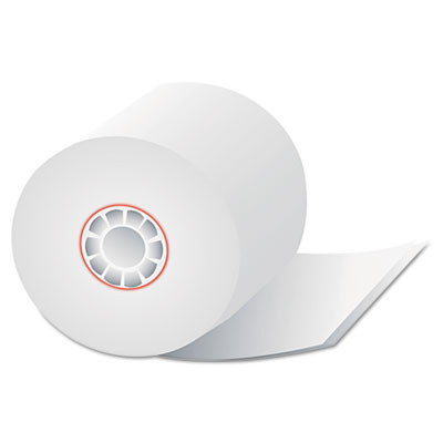 Two-Ply Calculator/Cash Register Rolls, 2-1/4" x 90 feet, White/ Two-Ply Calculator/Cash Register Rolls, 2-1/4" x 90 feet, White/