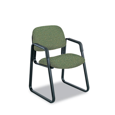 Cava Urth Collection Sled Base Guest Chair, Green