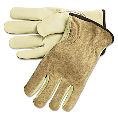 MCR™ Safety Dual Leather Industrial Gloves