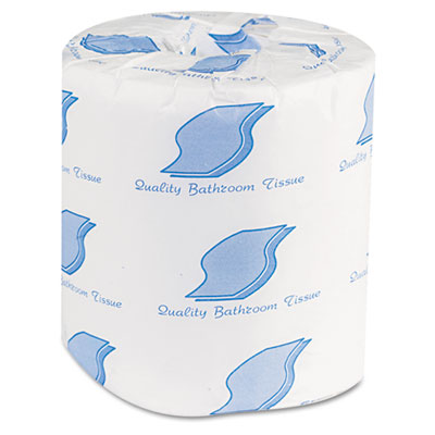 Bath Tissue, Wrapped, 2-Ply, White, 420 Sheets/Roll, 96 Rolls/Ca
