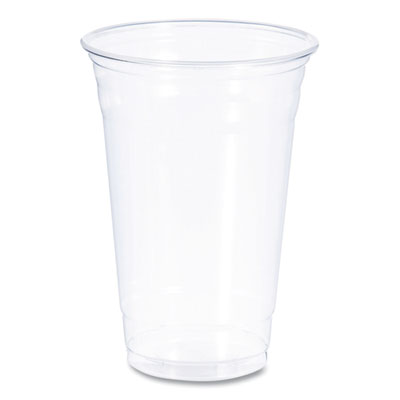 Dart® Polypropylene Cups, Cold Cups, 20 oz, Plastic, Clear, 50/Bag, 12 Bags/Carton