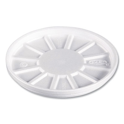 Vented Foam Lids 8 oz to 60 oz Hot Cups White 50/Pack 10 Packs/Carton 32RL