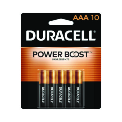 Power Boost CopperTop Alkaline AAA Batteries 10/Pack MN2400B10Z