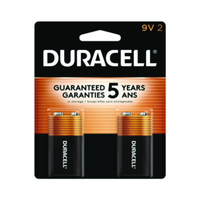 Duracell+CopperTop+Alkaline+9V+Batteries+2%2fPack+MN1604B2Z