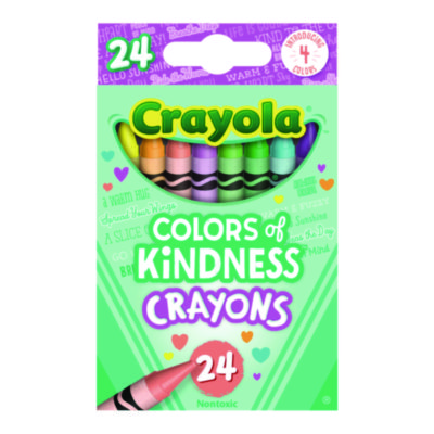 Crayola+Colors+of+Kindness+Crayons+Assorted+24%2fPack+520130