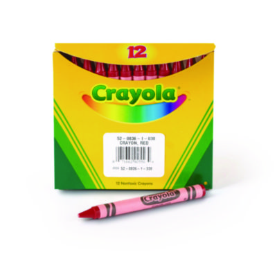 Crayola+Bulk+Crayons+Red+12Ct+520836038