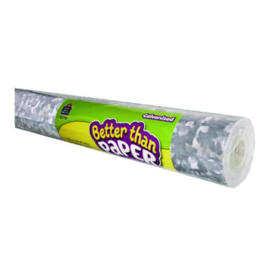 Better Than Paper Bulletin Board Roll 4 ft x 12 ft Galvanized Metal TCR77351