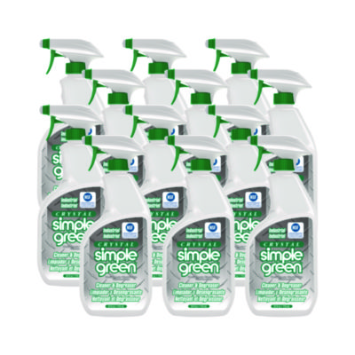 Crystal Industrial Cleaner/Degreaser 24 oz Spray Bottle 12/Carton 0610001219024