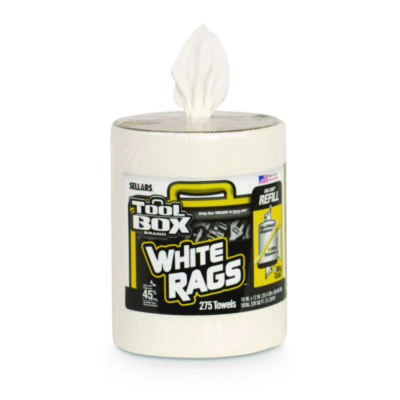 Sellars Toolbox Z300 White Rags Refill 6Ct