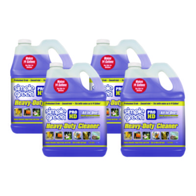 Pro HD Heavy-Duty Cleaner Unscented 1 gal Bottle 4/Carton 2110000413421