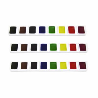 Prang Oval Pan Watercolors Set Refill Tray, Assorted Colors X82000