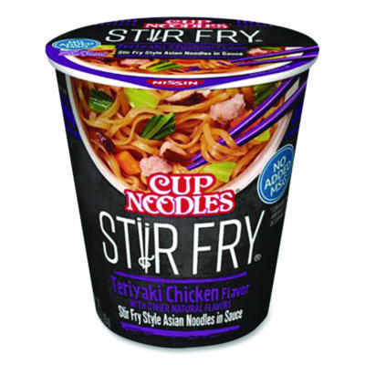 Cup+Noodles+Stir+Fry+Teriyaki+Chicken+3+oz+Cup+6%2fCarton+NIS42405