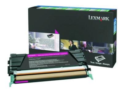 Lexmark+24B5805+High-Yield+Toner+10000+Page-Yield+Magenta