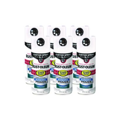 Rust-Oleum® Stops Rust 5-in-1 Spray Paint, Clean Metal, 12 oz Aerosol Can, 6/Carton