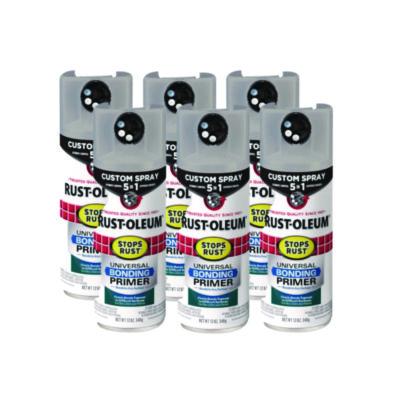 Rust-Oleum® Stops Rust 5-in-1 Spray Paint, Gray, 12 oz Aerosol Can, 6/Carton