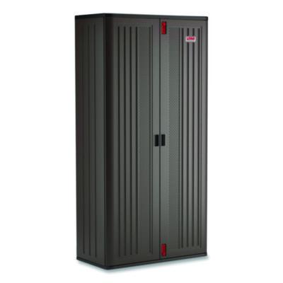 Suncast Commercial® Mega Tall Storage Cabinet, 40 x 20.25 x 80.25, Gray