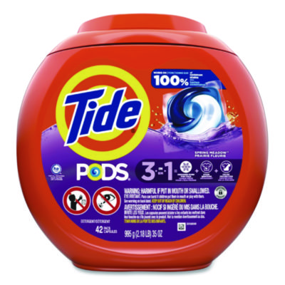 DETERGENT,TIDE,PODS,42CT