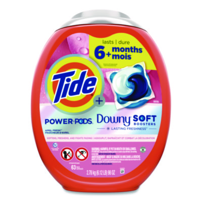 DETERGENT,TIDE,PODS,63PK